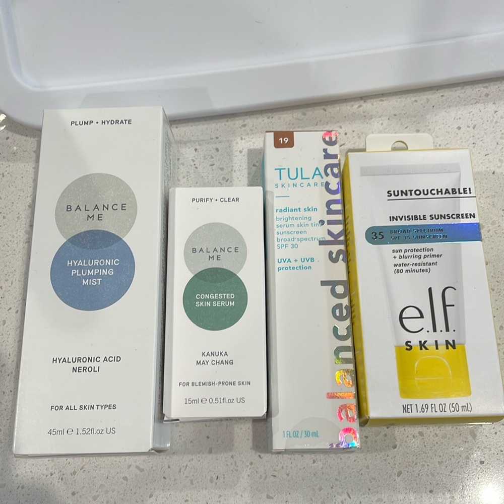 Skin Care Lot Balance Me, Tula, elf